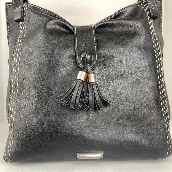 Tahari Black Tote bag - Picture 4 of 7